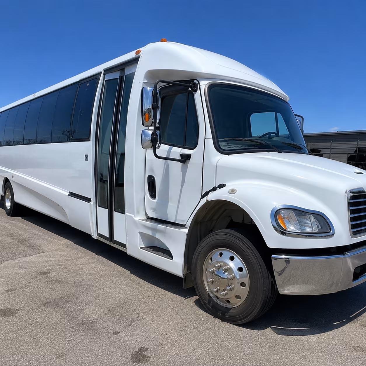 Beaumont Airport Shuttle & Transportation party bus interior
