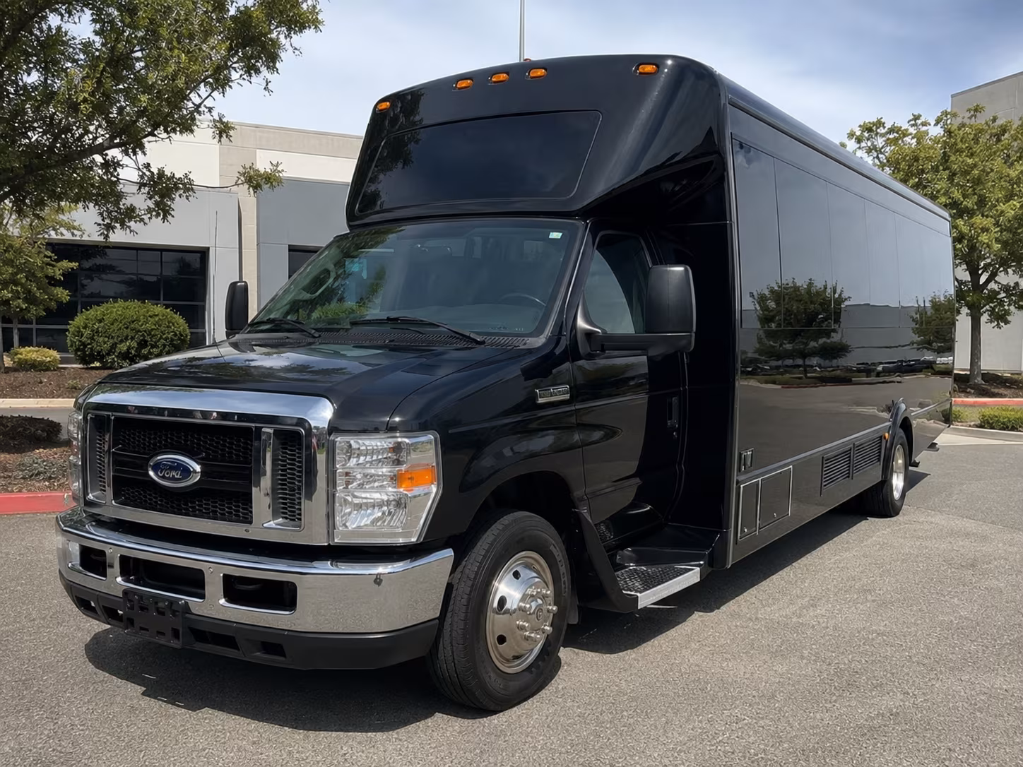 Beaumont Concert & Music Festival Transportation party bus exterior