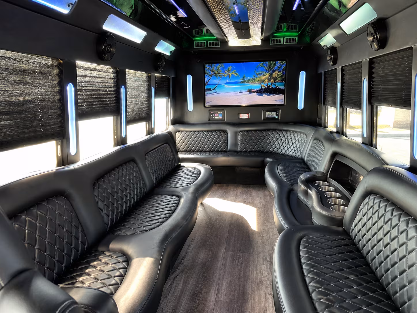 Beaumont Concert & Music Festival Transportation onboard seating