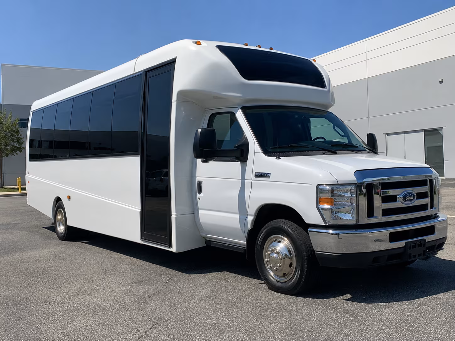 Beaumont Corporate Transportation party bus exterior