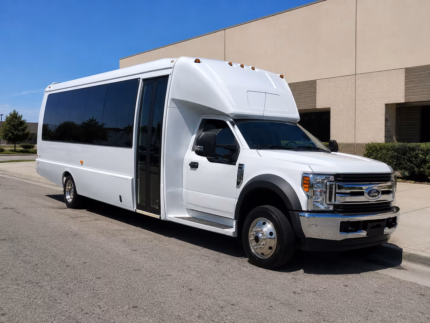 Beaumont Corporate Transportation party bus exterior