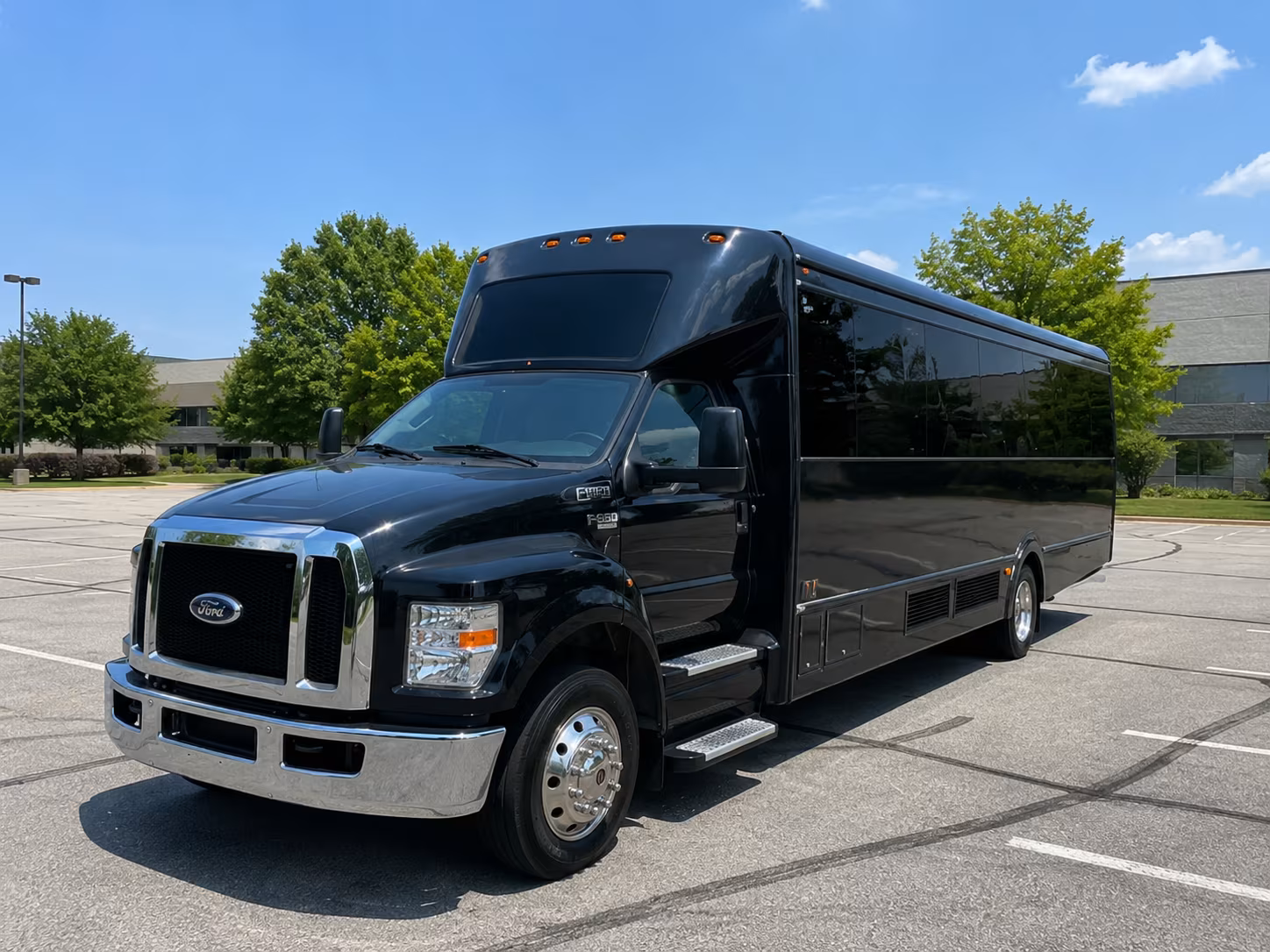 Beaumont Prom & Homecoming Transportation party bus exterior