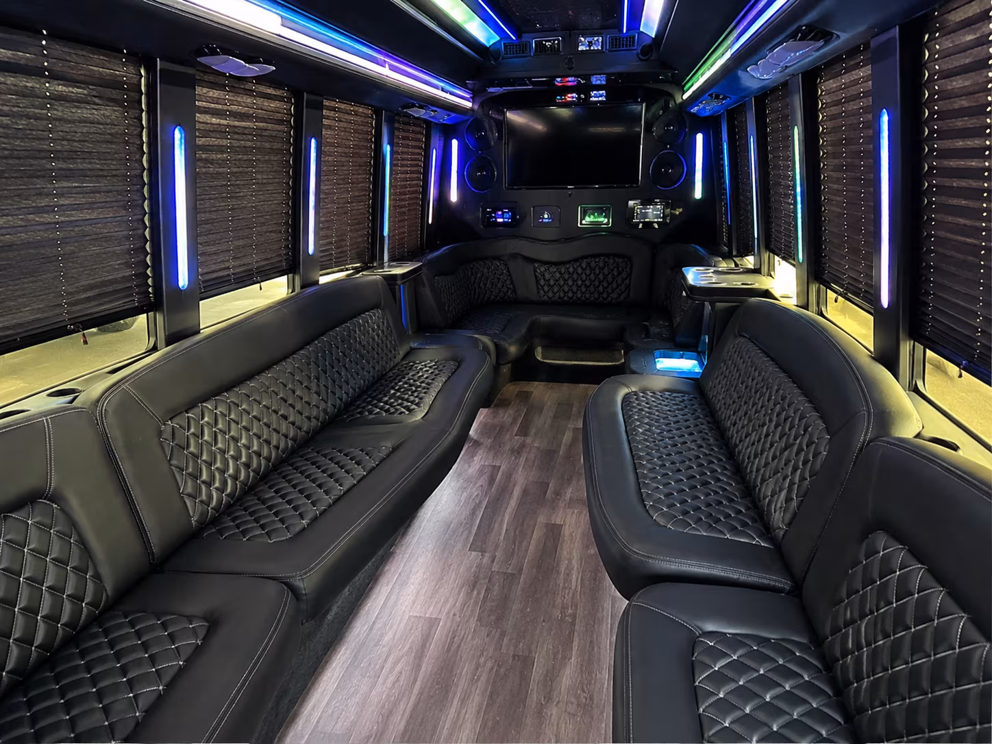 Beaumont Prom & Homecoming Transportation party bus exterior