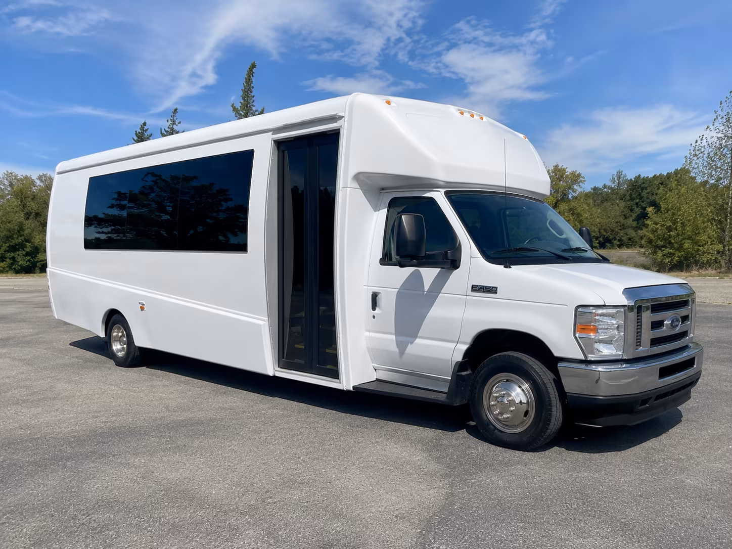 Beaumont Prom & Homecoming Transportation party bus exterior