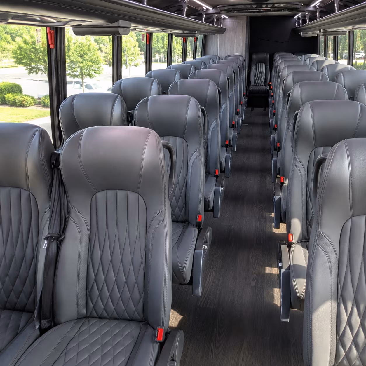 Beaumont School Event Transportation party bus exterior