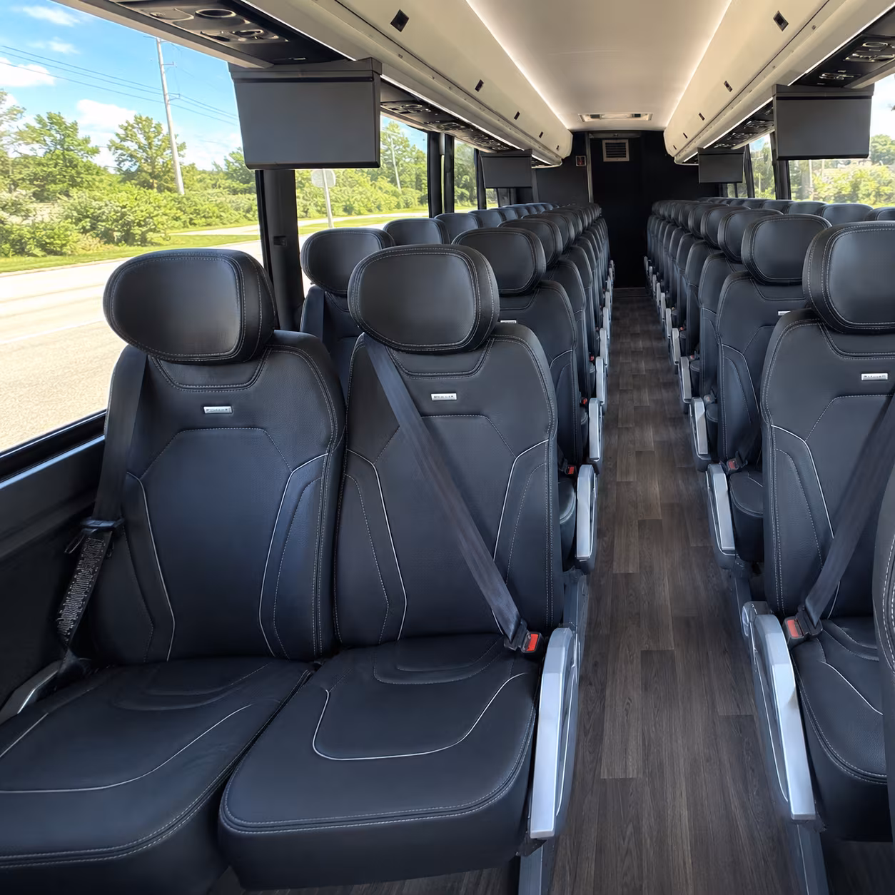 Beaumont School Event Transportation party bus exterior