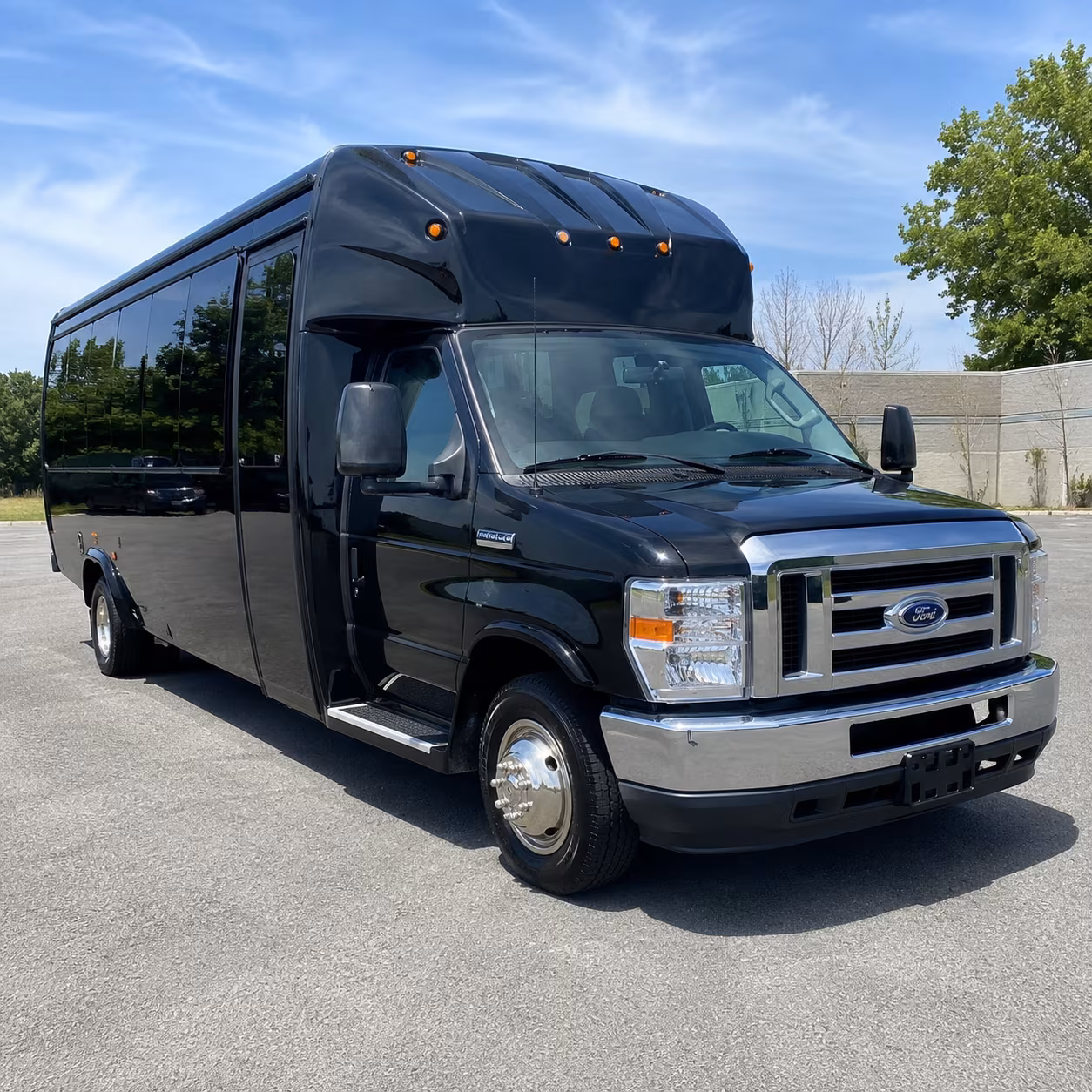 Beaumont Sporting Event Transportation party bus exterior