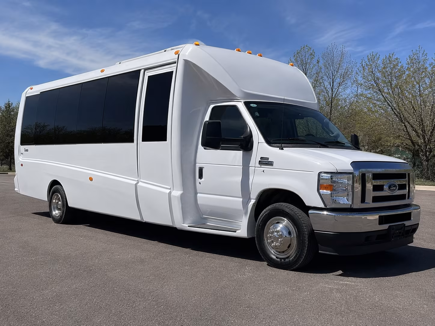 Beaumont Wedding Transportation party bus exterior