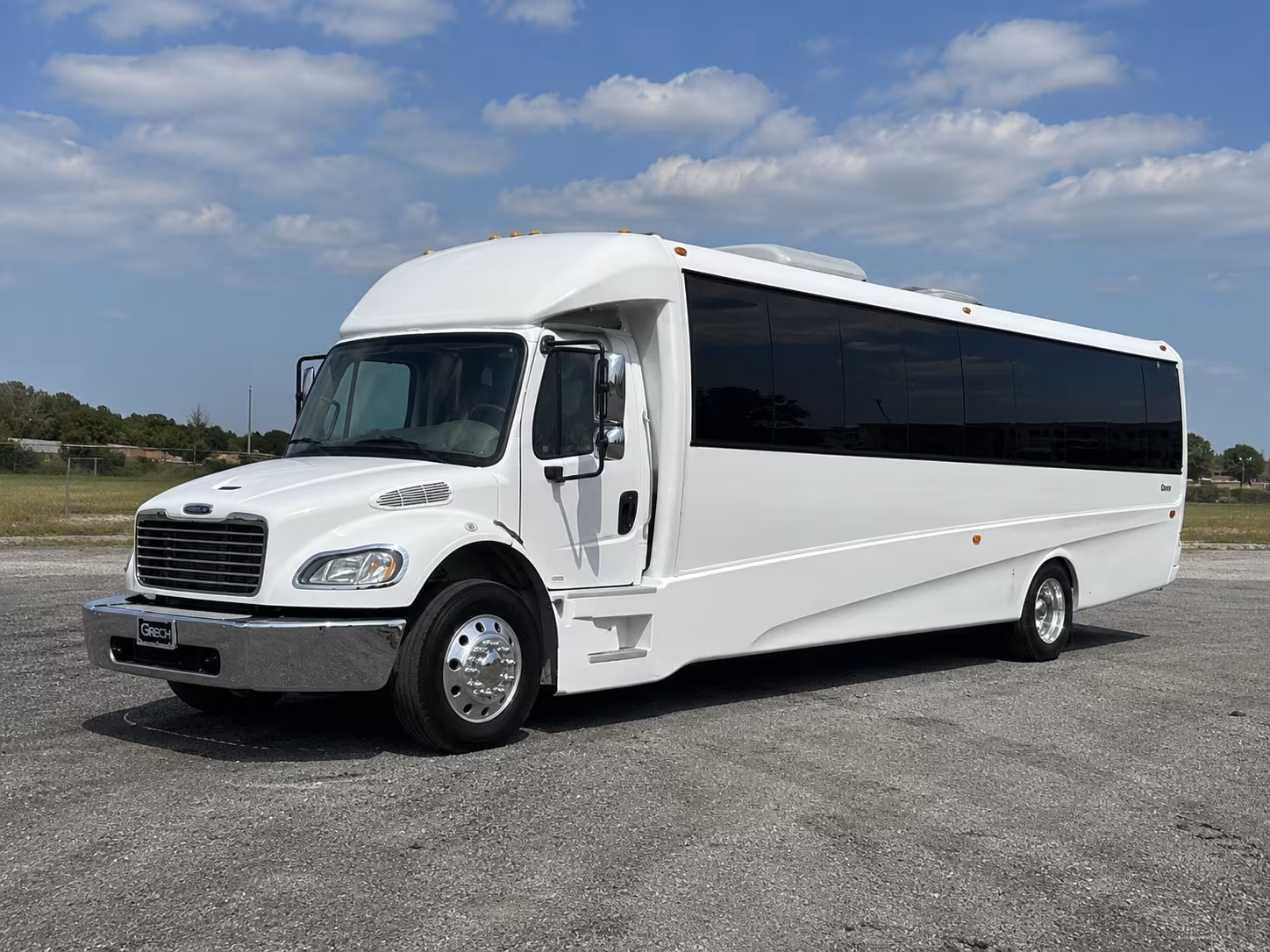 Beaumont Wedding Transportation party bus interior