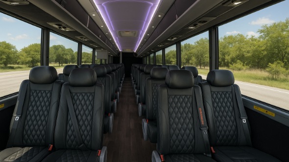 20 Passenger Minibus Interior