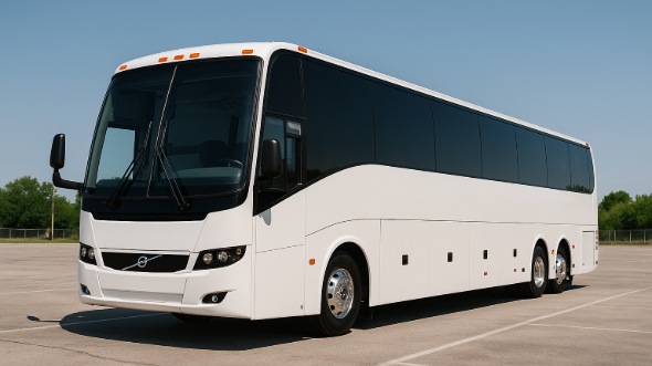 Exterior of Charter Bus Company Pearland's 40 Passenger Party Bus in Pearland