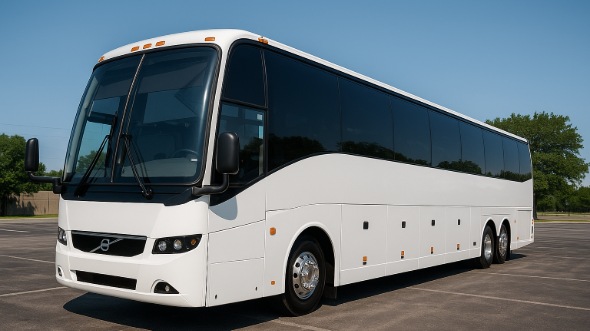 Exterior of Charter Bus Company Beaumont's 47 Passenger Charter Bus in Beaumont