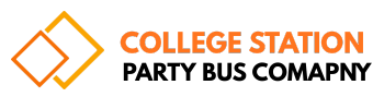 college-station-party-bus-company-logo