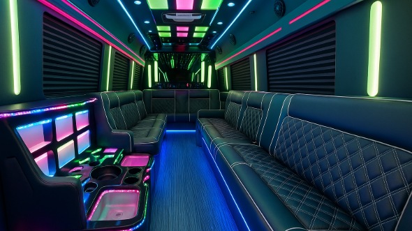 galveston 20 passenger party bus
